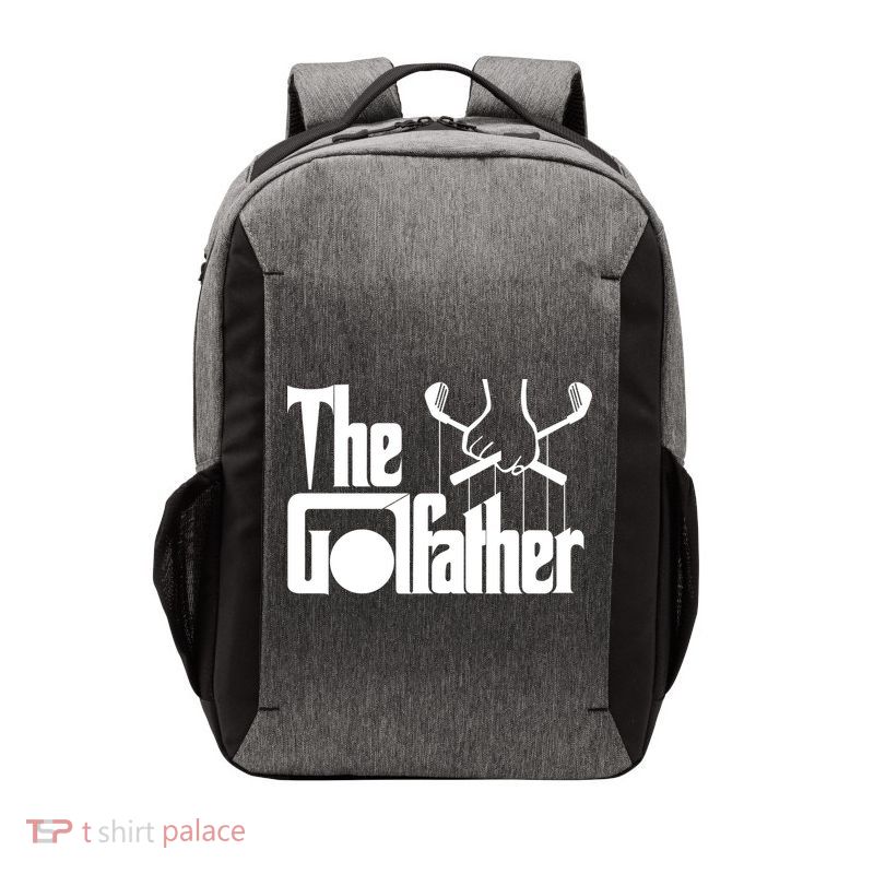 The Golf Father Funny Golfing Vector Backpack