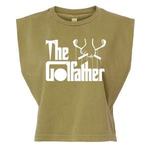 The Golf Father Funny Golfing Garment-Dyed Women's Muscle Tee