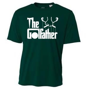 The Golf Father Funny Golfing Cooling Performance Crew T-Shirt