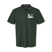 The Golf Father Funny Golfing Softstyle Adult Sport Polo