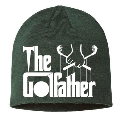 The Golf Father Funny Golfing Sustainable Beanie