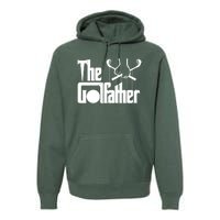 The Golf Father Funny Golfing Premium Hoodie