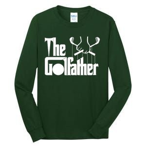 The Golf Father Funny Golfing Tall Long Sleeve T-Shirt