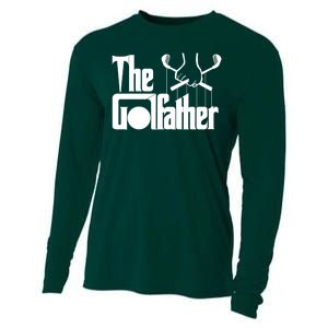 The Golf Father Funny Golfing Cooling Performance Long Sleeve Crew