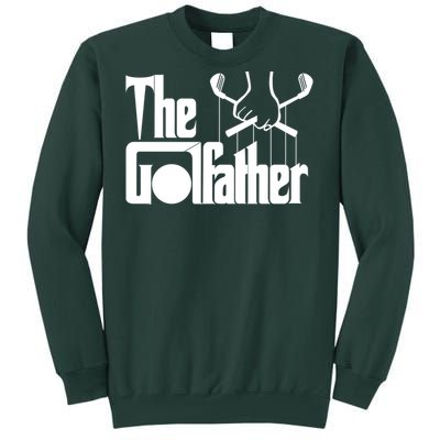 The Golf Father Funny Golfing Tall Sweatshirt