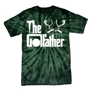 The Golf Father Funny Golfing Tie-Dye T-Shirt