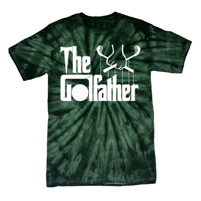 The Golf Father Funny Golfing Tie-Dye T-Shirt