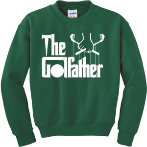 The Golf Father Funny Golfing Kids Sweatshirt