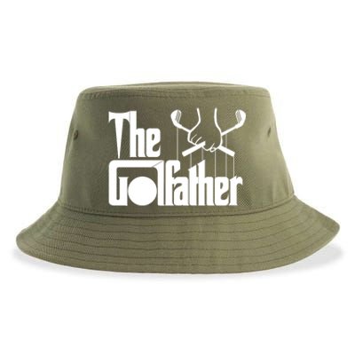 The Golf Father Funny Golfing Sustainable Bucket Hat