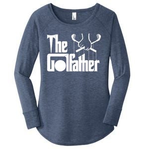 The Golf Father Funny Golfing Women's Perfect Tri Tunic Long Sleeve Shirt