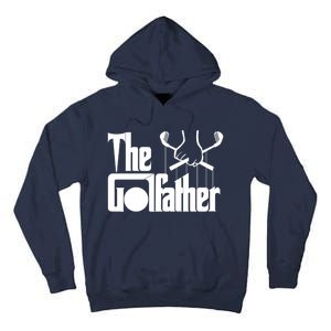 The Golf Father Funny Golfing Tall Hoodie