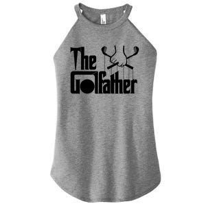 The Golf Father Funny Golfing Women's Perfect Tri Rocker Tank