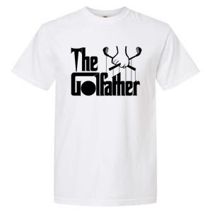 The Golf Father Funny Golfing Garment-Dyed Heavyweight T-Shirt