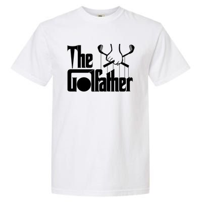 The Golf Father Funny Golfing Garment-Dyed Heavyweight T-Shirt