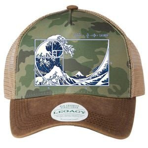 The Great Fibonacci Wave Legacy Tie Dye Trucker Hat