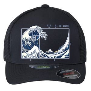 The Great Fibonacci Wave Flexfit Unipanel Trucker Cap