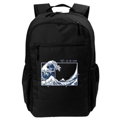 The Great Fibonacci Wave Daily Commute Backpack
