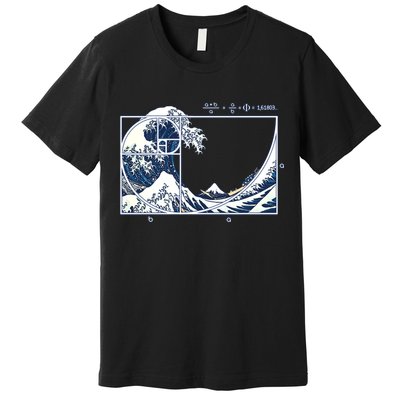 The Great Fibonacci Wave Premium T-Shirt