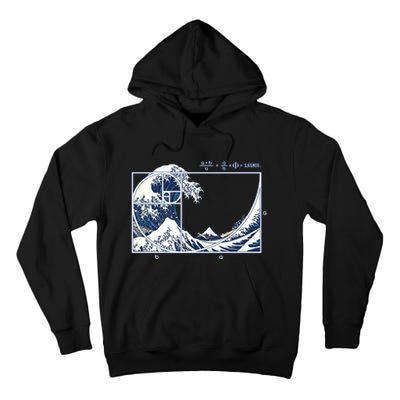 The Great Fibonacci Wave Tall Hoodie