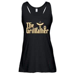 The Grill Father Funny Gift For Dad Fathers Day Ladies Essential Flowy Tank