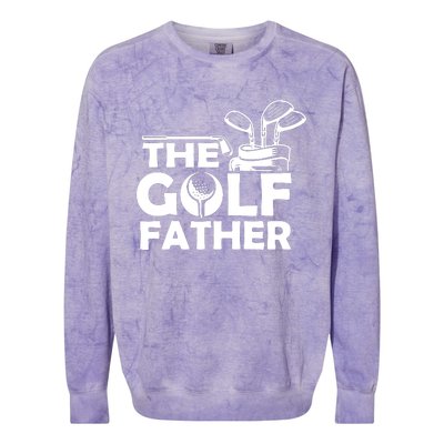 The Golf Father Colorblast Crewneck Sweatshirt