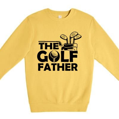 The Golf Father Premium Crewneck Sweatshirt