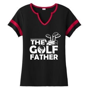 The Golf Father Ladies Halftime Notch Neck Tee