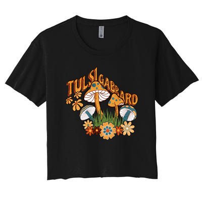 Tulsi Gabbard For President 2024 Women's Crop Top Tee