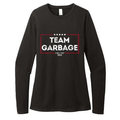 Team Garbage For Trump 2024 Womens CVC Long Sleeve Shirt