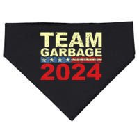 Team Garbage For Trump 2024 Elections 2024 Vote For Trump USA-Made Doggie Bandana