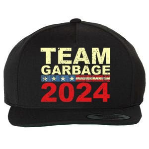 Team Garbage For Trump 2024 Elections 2024 Vote For Trump Wool Snapback Cap