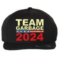 Team Garbage For Trump 2024 Elections 2024 Vote For Trump Wool Snapback Cap