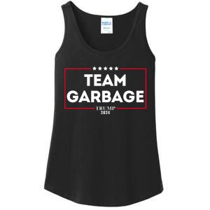 Team Garbage For Trump 2024 Ladies Essential Tank