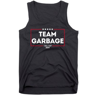 Team Garbage For Trump 2024 Tank Top