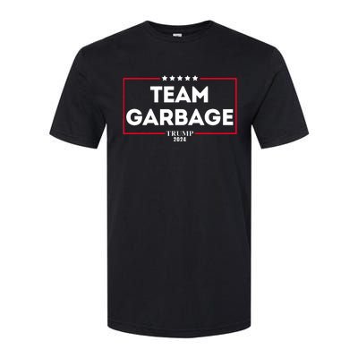 Team Garbage For Trump 2024 Softstyle CVC T-Shirt