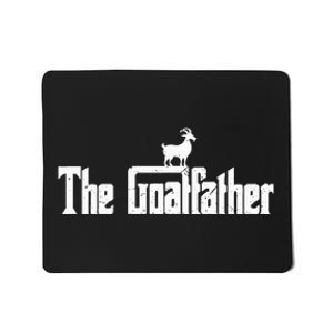 The Goatfather Funny Goat Farm Birthday Party Mousepad