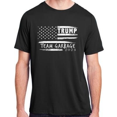 Team Garbage For Trump 2024 Garbage For Trump Votetrump 2024 Adult ChromaSoft Performance T-Shirt