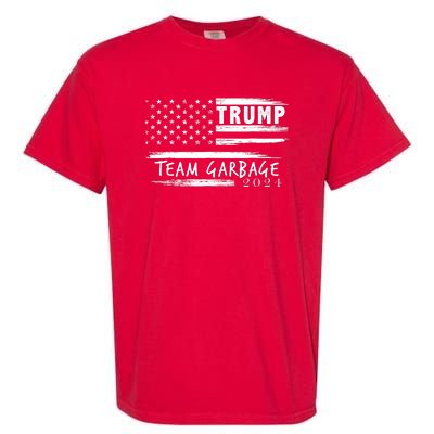 Team Garbage For Trump 2024 Garbage For Trump Votetrump 2024 Garment-Dyed Heavyweight T-Shirt