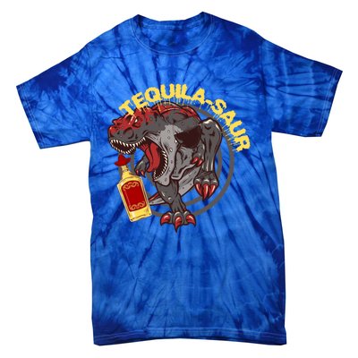 Tequilacool Giftsaur Funny Dinosaur Ing Gift Tie-Dye T-Shirt