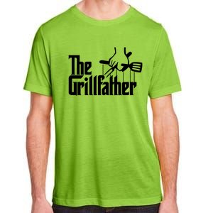 The Grillfather Funny Grilling Cool Gift Adult ChromaSoft Performance T-Shirt