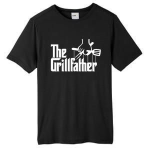 The Grillfather Funny Grilling Cool Gift Tall Fusion ChromaSoft Performance T-Shirt