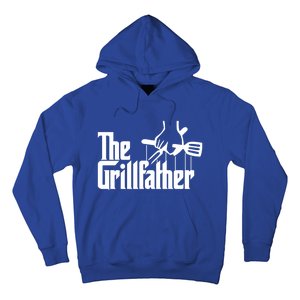 The Grillfather Funny Grilling Cool Gift Hoodie