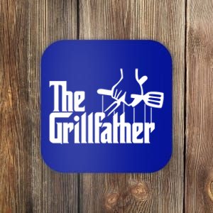 The Grillfather Funny Grilling Cool Gift Coaster