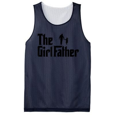 The Girl Father Funny Dad Of Girls Daddy Daughter Mesh Reversible Basketball Jersey Tank