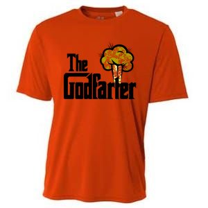 The Godfarter Fart Dad Joke FatherS Day Gift Cooling Performance Crew T-Shirt