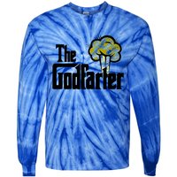 The Godfarter Fart Dad Joke FatherS Day Gift Tie-Dye Long Sleeve Shirt