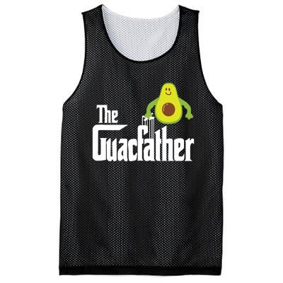 The Guac Father Funny Guacamole Avocado Lover Gift Mesh Reversible Basketball Jersey Tank