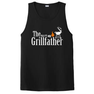 The Grillfather Funny Smoker Grilling Dad Gift PosiCharge Competitor Tank