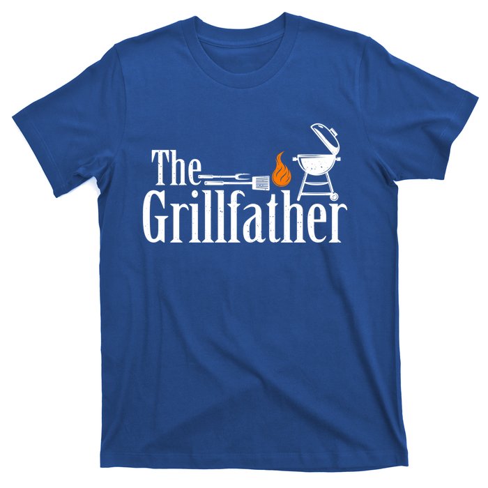 The Grillfather Funny Smoker Grilling Dad Gift T-Shirt