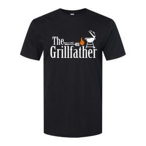 The Grillfather Funny Smoker Grilling Dad Gift Softstyle CVC T-Shirt